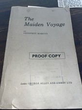 The Maiden Voyage Titanic Proof Copy