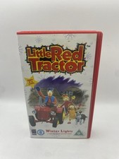 The Little Red Tractor - Winter Lights  - VHS Video PAL