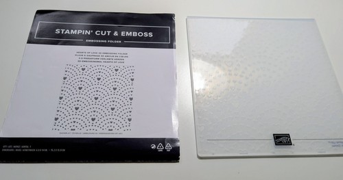 Stampin hearts of love 3d - love,