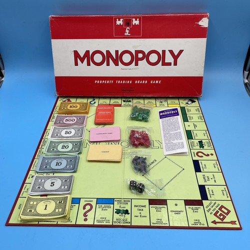 Vintage monopoly waddingtons - vintage,