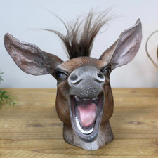 Crazy donkey head ornament - crazy,