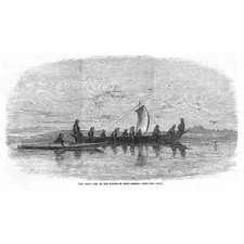 ESKIMOS Skin Boats Used By