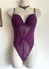 La Senza Plum Bodysuit Lace