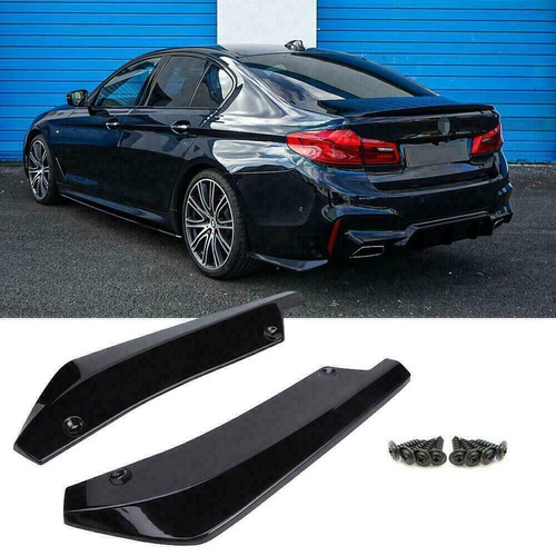 Gloss black universal car - car, rear
