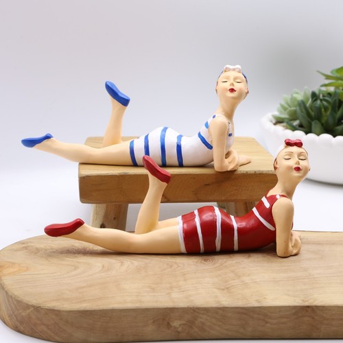 Set bathing lady - of, ornaments