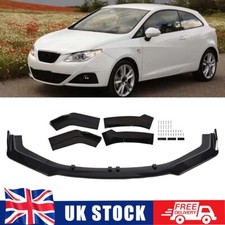 Front Bumper Lip Body Kit Splitter Spoiler For Seat Arona Ibiza Leon 2013-2022 F