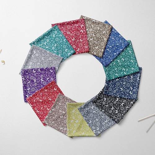 Floral butterfly 100 - floral, 100%