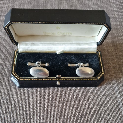 Simon carter pewter cufflinks - simon,
