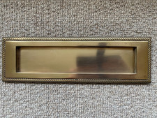 Large Brass Letterbox Letter