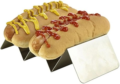 Taco holder stand stainless - taco,