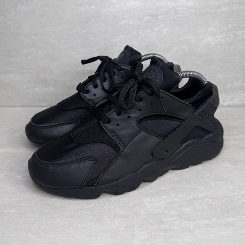 Mens black nike air huarache - black,
