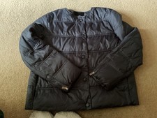 BNNT LOVELY ZARA NAVY BLUE AUTUMN/WINTER PUFFA JACKET SIZE 10