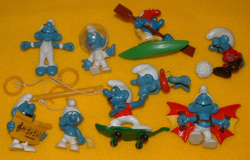 Vintage 1970 s - vintage, smurfs