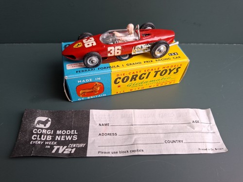 Corgi 154 ferrari formula - corgi, 1