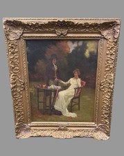 Antique Victorian Gilt Framed