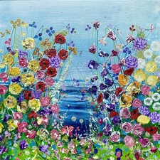 An ORIGINAL  ABSTRACT ACRYLIC