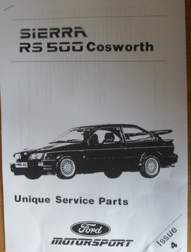Ford dealer sierra rs500 - dealer,