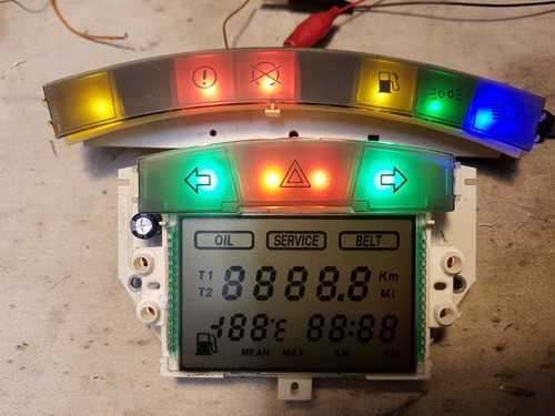 Piaggio speedo dash clock - piaggio,