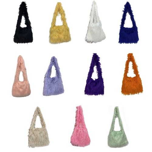Lady plush shoulder bag - lady,