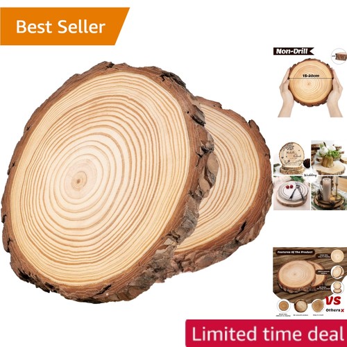 20cm natural large wood - natural,