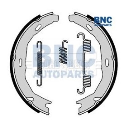 Brake shoes rear set - of, fits