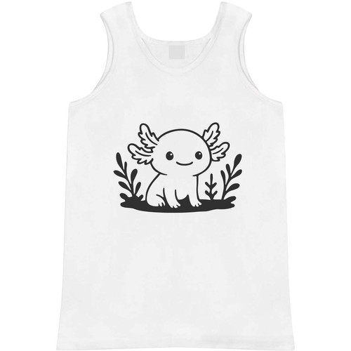 Sitting axolotl adult vest - axolotl', /