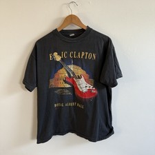 Eric Clapton Vintage 1991 Royal Albert Hall Event Tour T Shirt