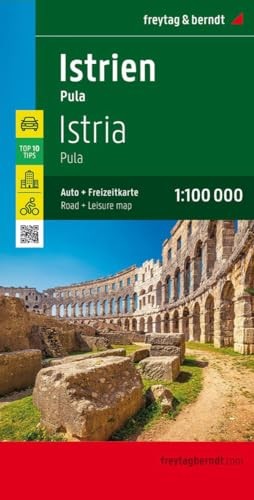 Istria cycling map r v - istria, r/v