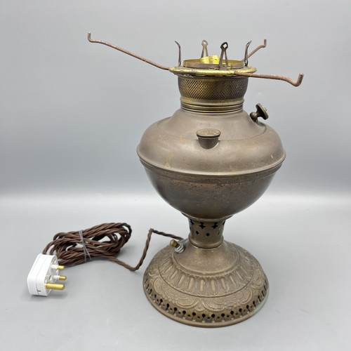 Victorian kerosene lamp - victorian,