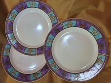 3x Royal Norfolk Purple Green