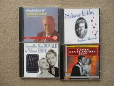 Nelson Eddy & Jeanette Macdonald. 4 x CDs. The Artistry of / Smilin' Through etc