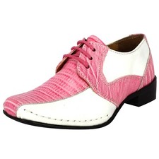 LIBERTYZENO kids shoes Close Toe Ostrich Print Dress Shoes for Kids