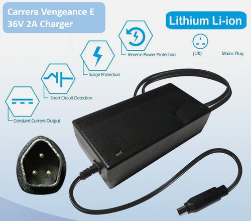 36v pin charger for carrera - for,