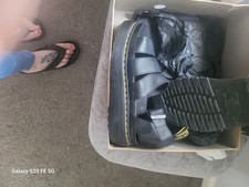 Dr. Martens Black Sandals