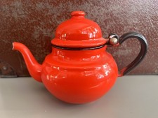 Vintage Small Red Enamel