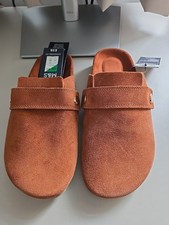 Marks And Spencer Suede Clogs Size 4.5