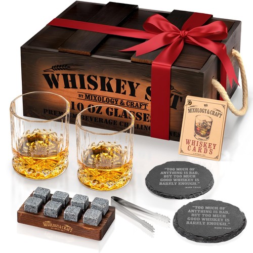 Whiskey gift set - gift,