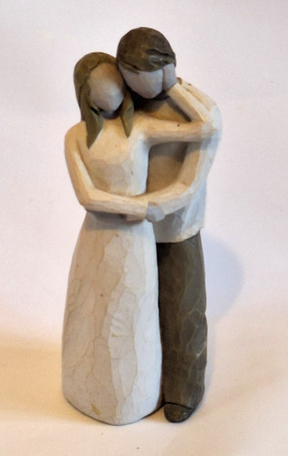 Willow tree together - willow, sculpted