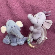 Disney Lumpy from Winnie The Pooh Small Soft Toy & Rattle (Well Used Condition)