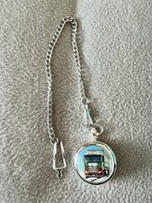 Mercedes Benz Eddie Stobart Pocket Watch (Bethany Ann H2747)