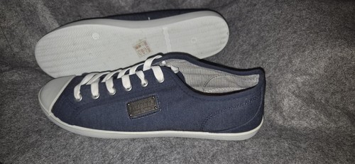 Firetrap navy canvas low top - firetrap, low-top