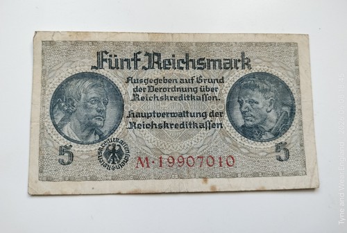 Reichsmark german - 5,