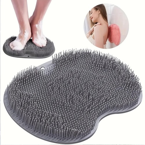 Shower foot scrubber mat - shower,