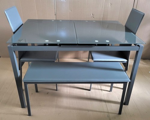 Lido glass extending seater - glass,