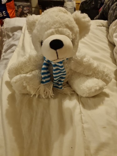Clintons white polar bear - clintons,
