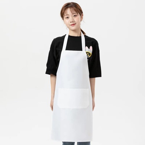 Plain apron kitchen cooking - apron,