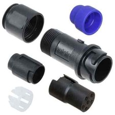 1 x PXP4011/06S/5560 Connector Circular Plug Female PIN6 w/o Contacts for BULGIN