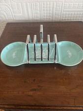 Fabulous 1950s Sandland Ware Toast Rack