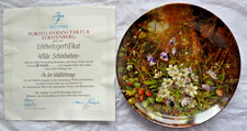 Furstenberg "Wilde Schonheiten" 1990 "In der Waldlichtung" Ltd Ed.CollectPlate.