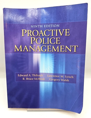 Proactive police management - police,